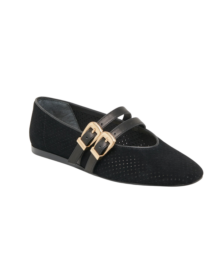 Baylee Ballet Flats in Onyx
