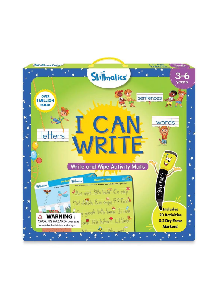 I Can Write Write And Wipe Activity Mats
