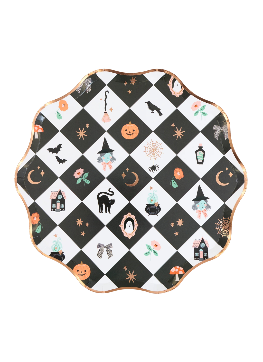 Patchwork Halloween Tableware