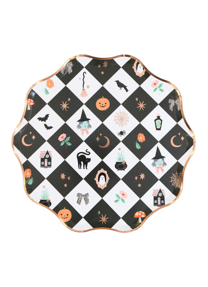 Patchwork Halloween Tableware
