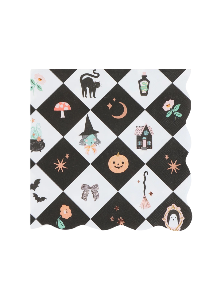 Patchwork Halloween Tableware