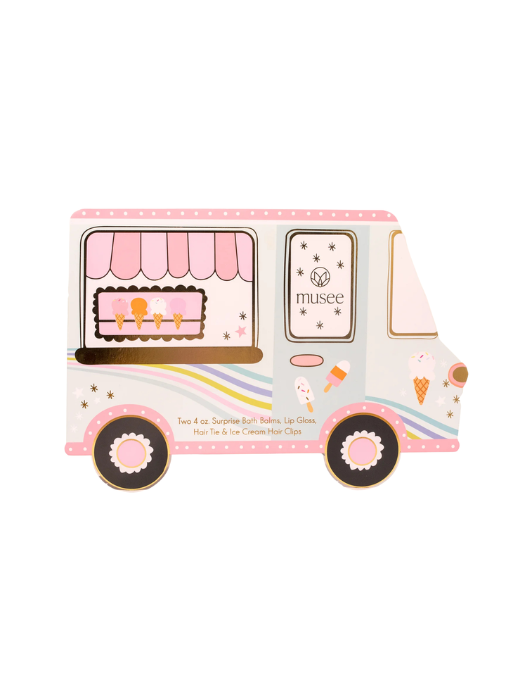 Ice Cream Truck Bath Balm &amp; Accessory Set