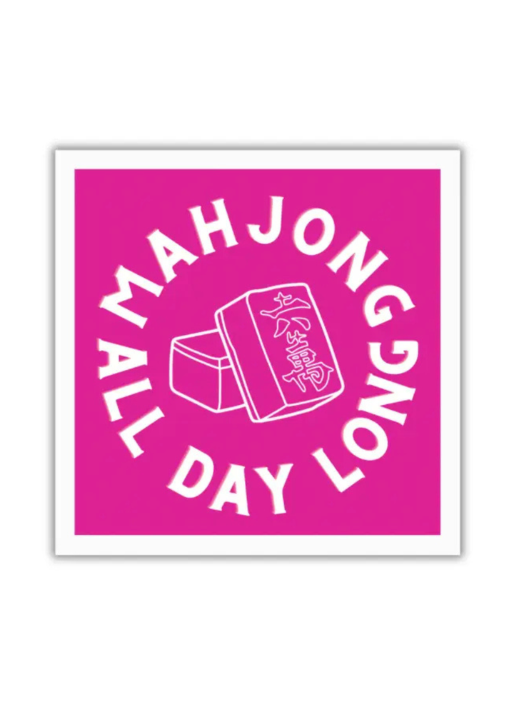 Mahjong Party Cocktail Napkins