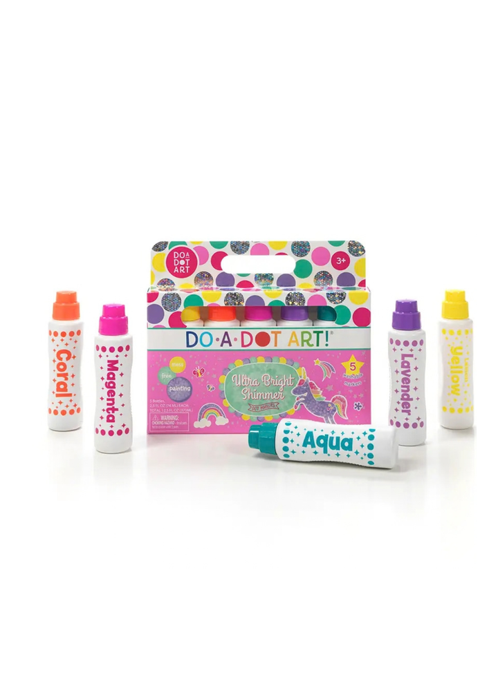 5 Pack Ultra Bright Shimmer Dot Markers