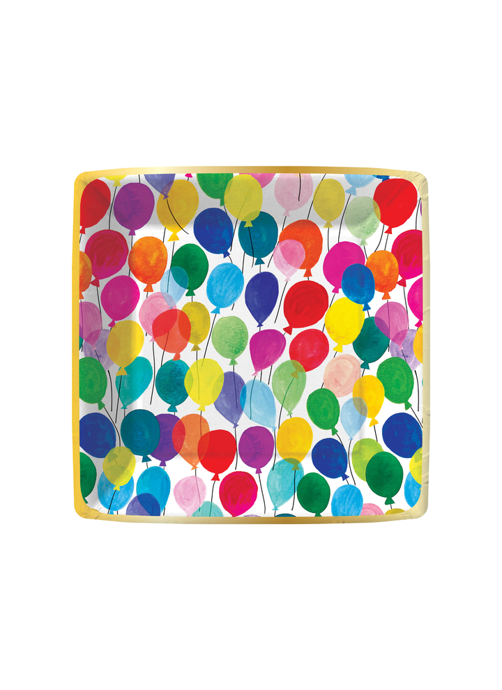 Balloon Bash Birthday Tableware - Pickering Boxwood