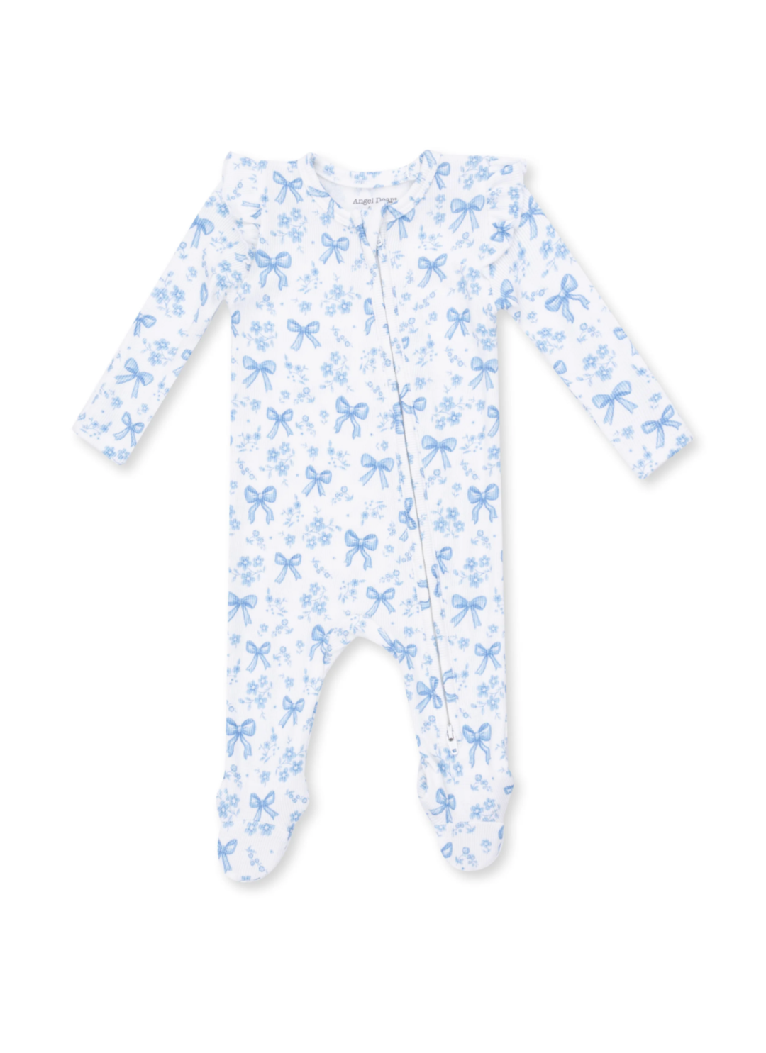 Blue Bows and Flowers Children&