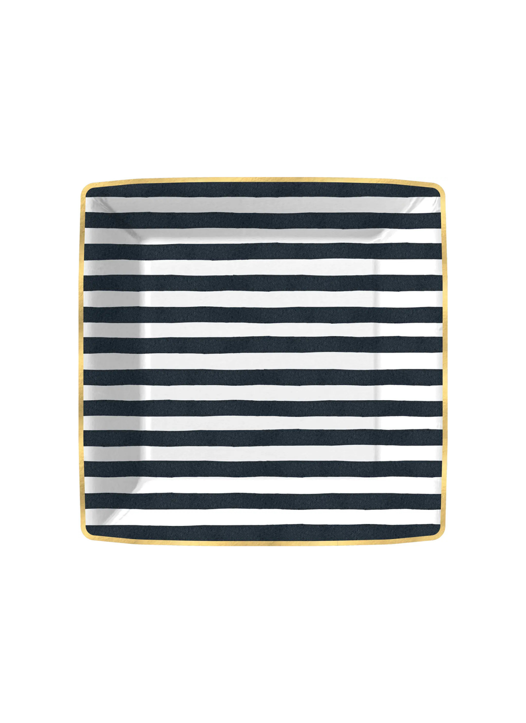 Bold Stroke Stripe Tableware in Black