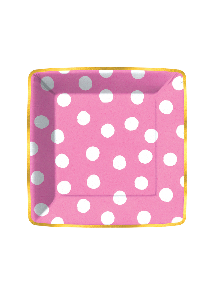 Spot On Polka Dot Tableware in Pink