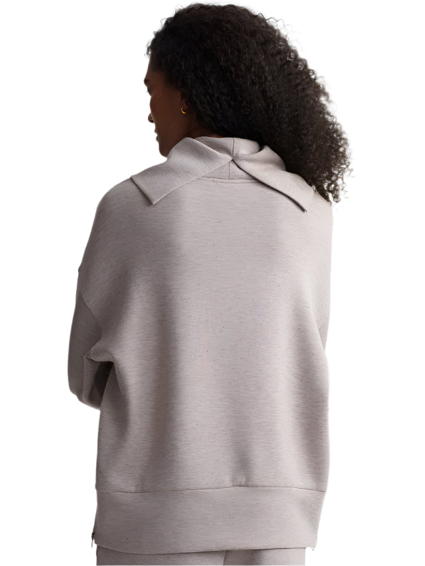 A DoubleSoft® version of our bestselling Milton sweat, this oversized essential features a dramatic cowl neck, bellowed sleeves, side zip detailing, and dropped shoulders. Easy to wear, it’s perfect for layering over leggings.