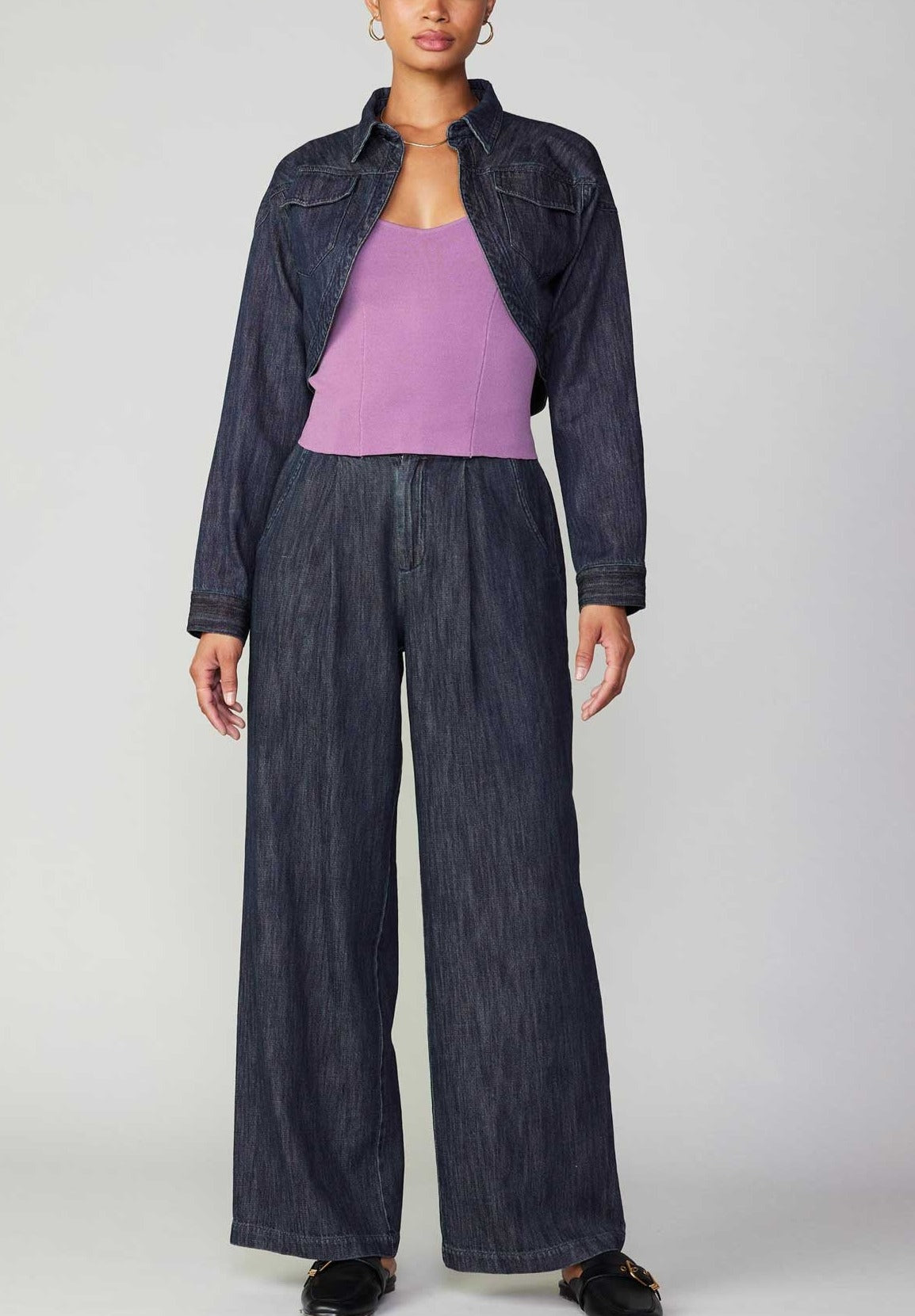 Indigo Wide Leg Pants