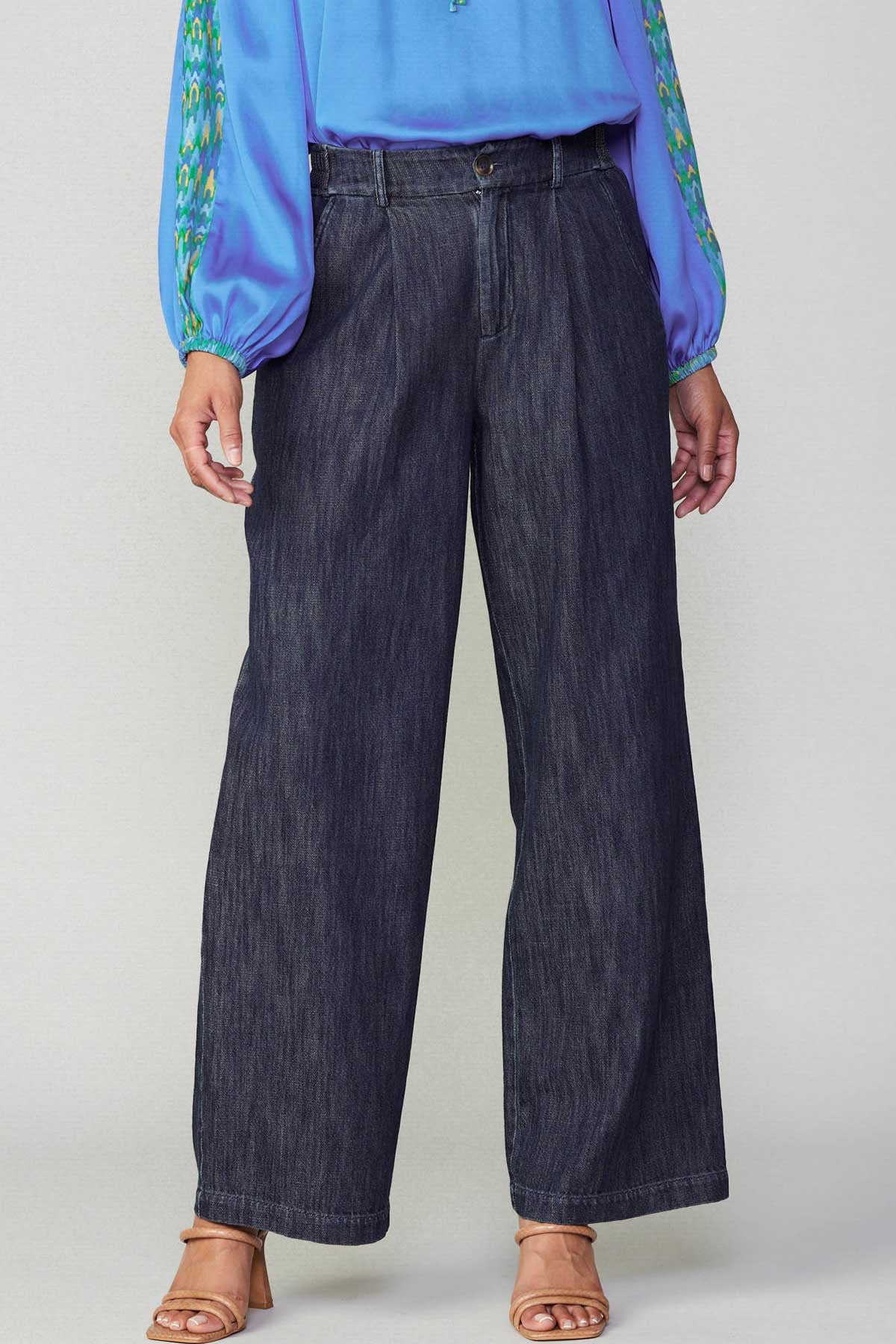 Indigo Wide Leg Pants