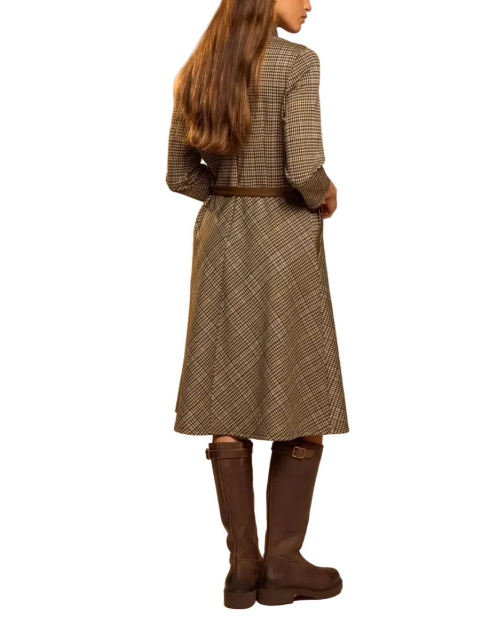 Anina Camel Dress