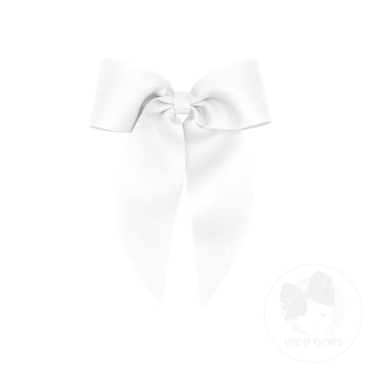 white bow