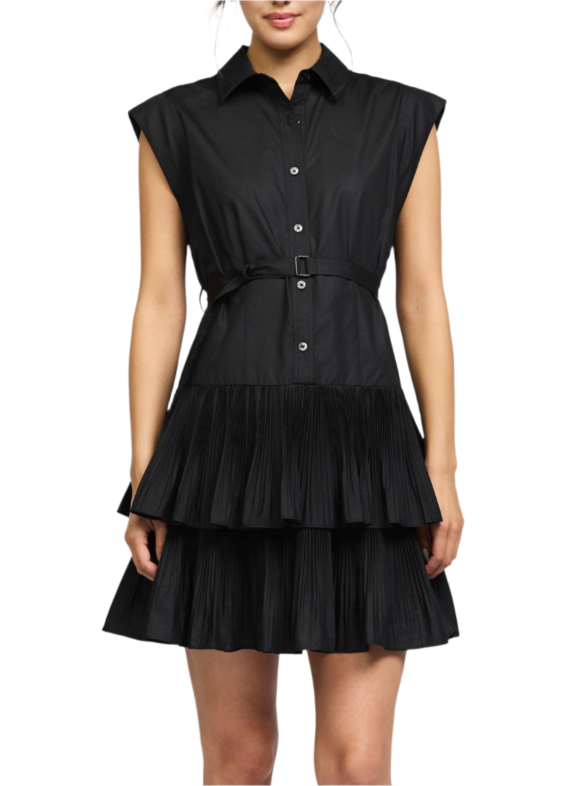 June Pleated Dress