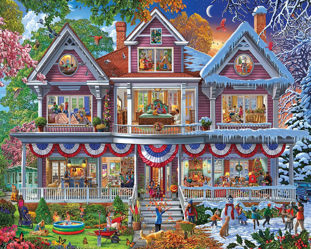 1000 Piece Jigsaw Puzzles - Pickering Boxwood