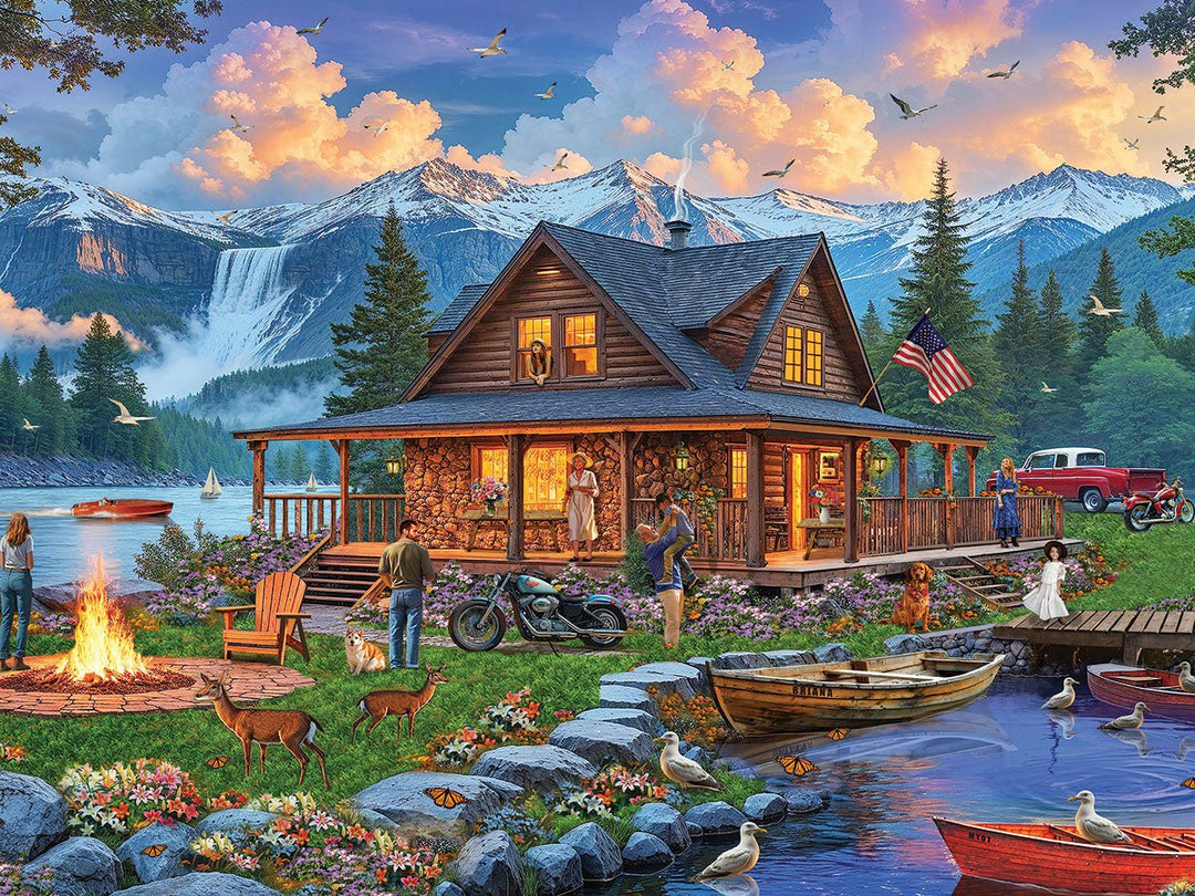 Fun 500 Piece Jigsaw Puzzle - Pickering Boxwood