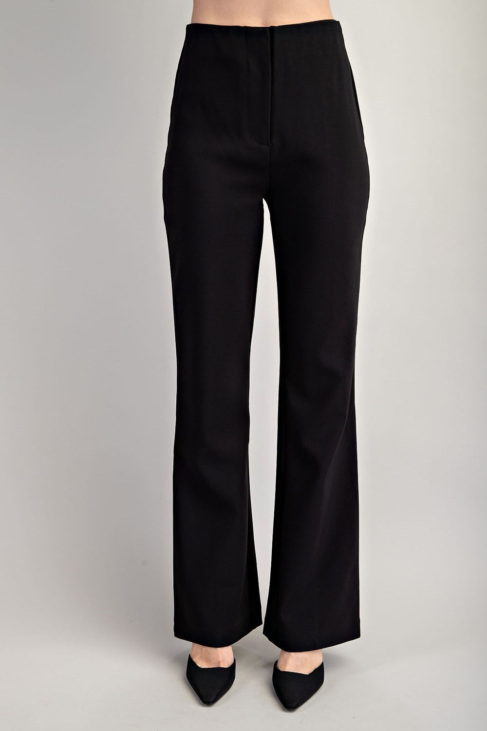 Flared High Waisted Pants