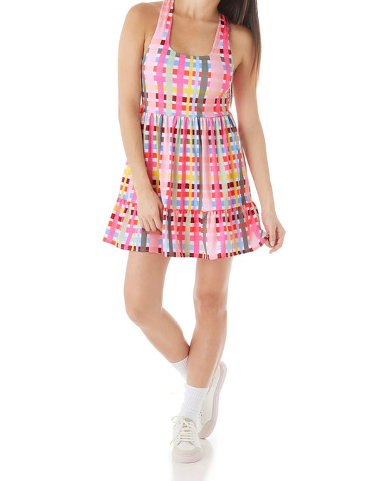 Love All Dress in Pickle Plaid by Crosby