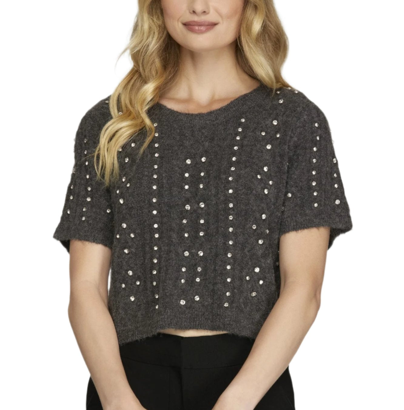 Marcie Beaded Sweater