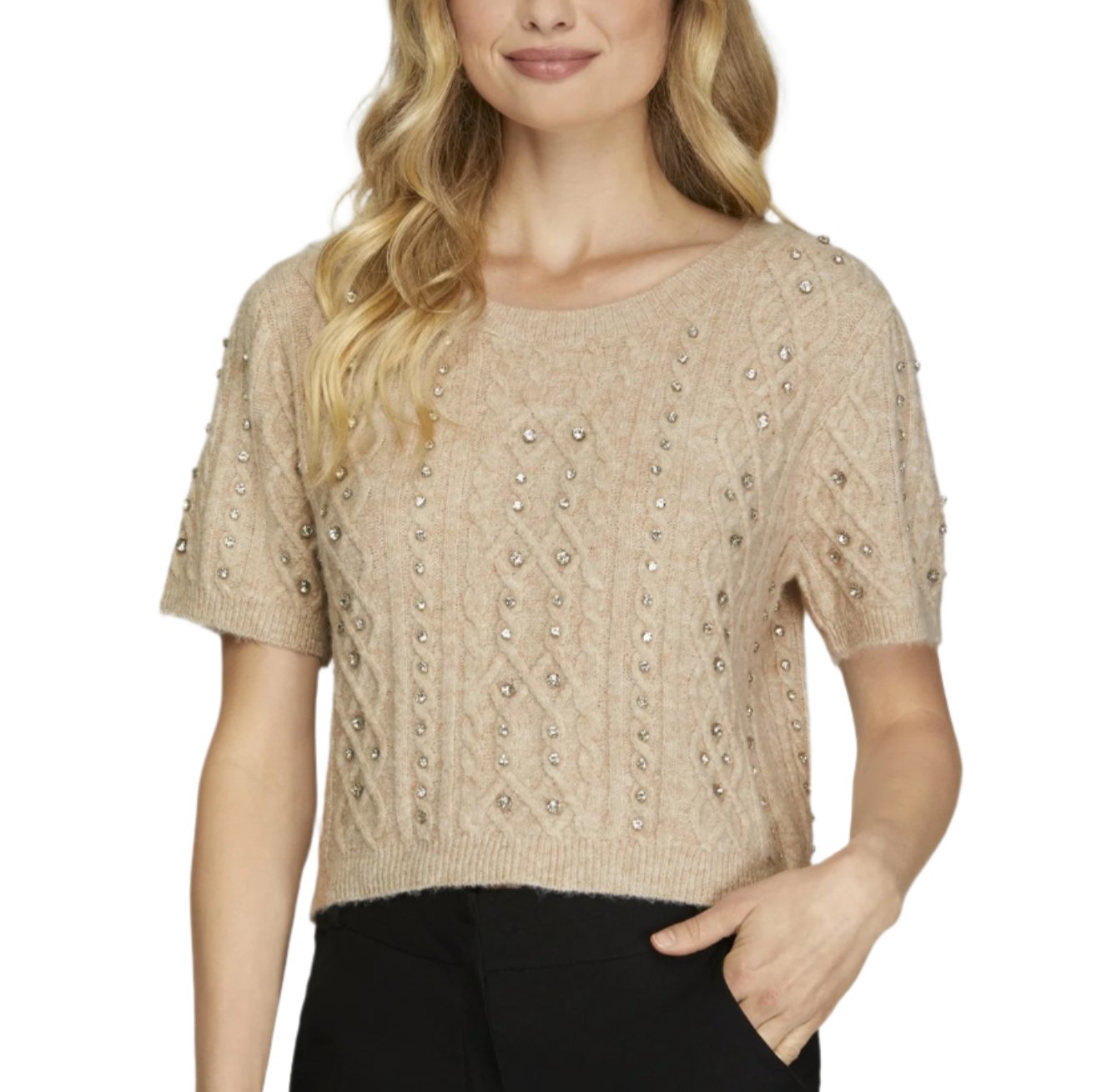 Marcie Beaded Sweater