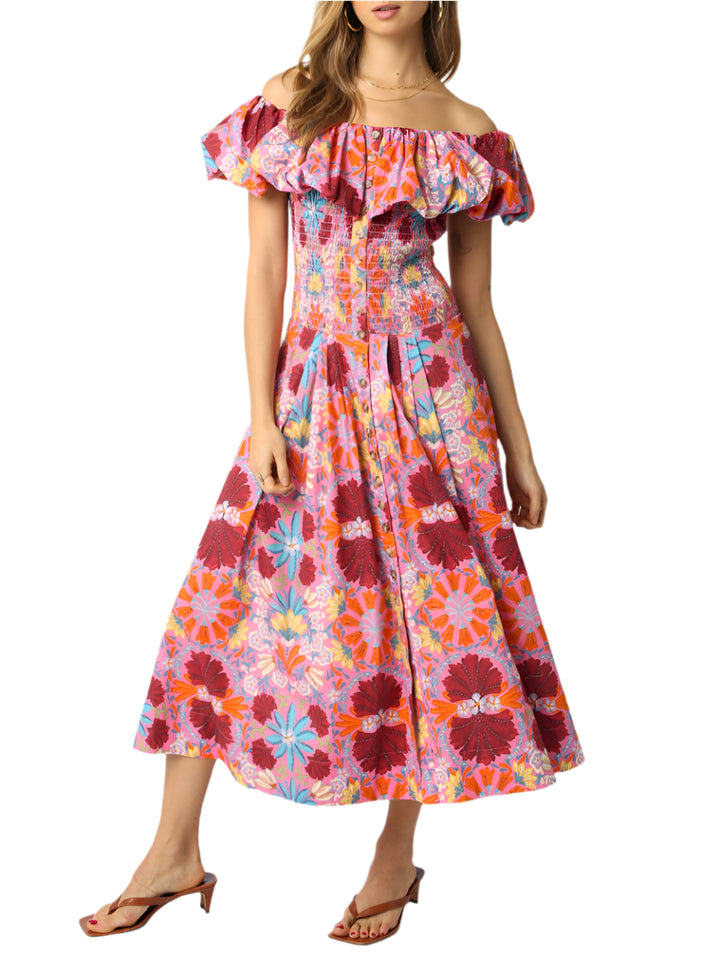 Elora Floral Maxi Dress