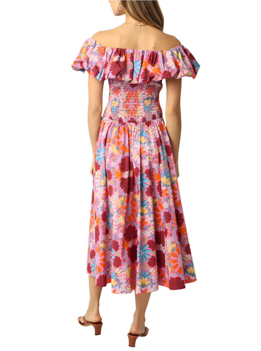 Elora Floral Maxi Dress
