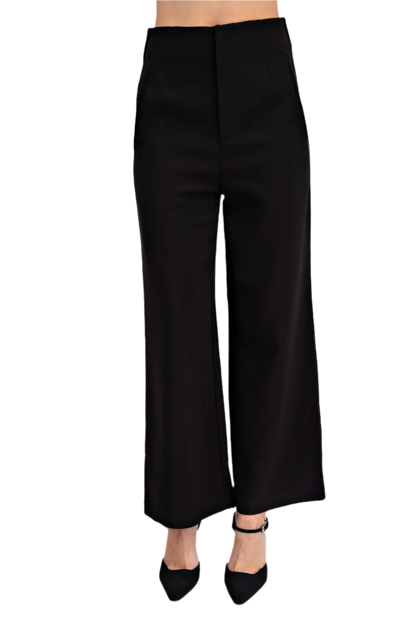 High Waist Wide Pants