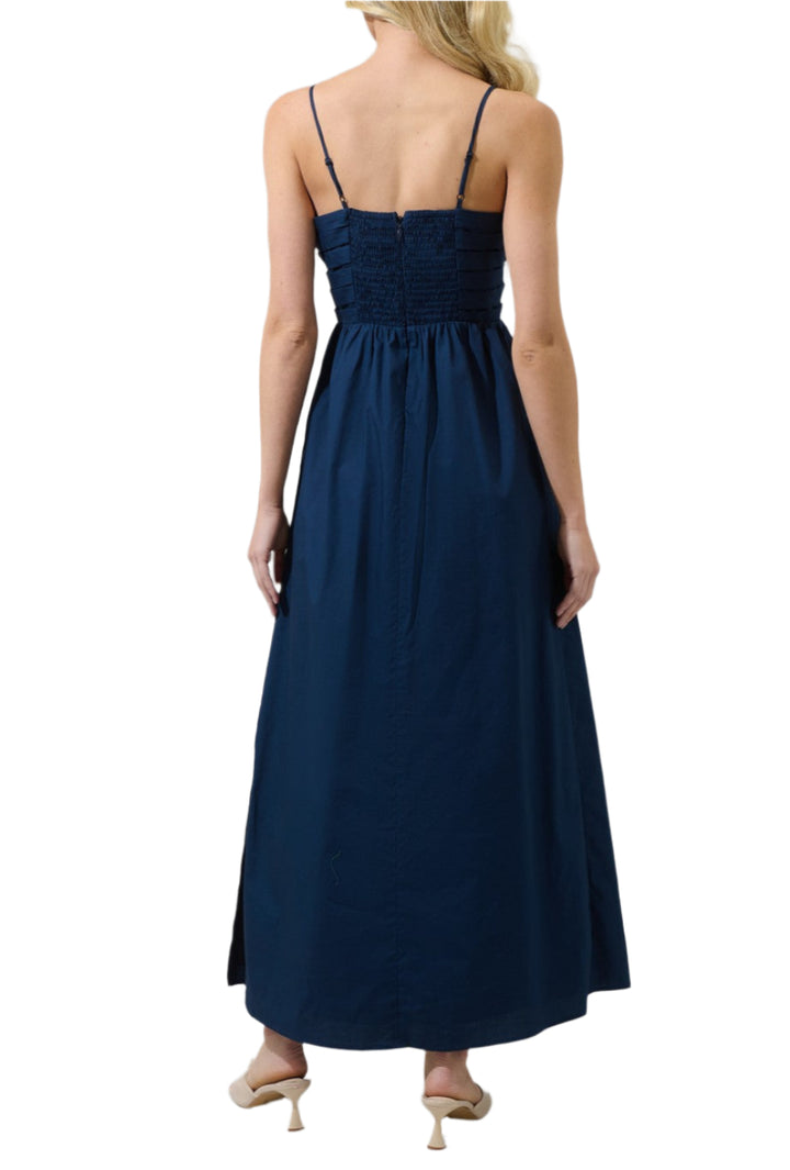 Joyce Pleated Maxi Dress