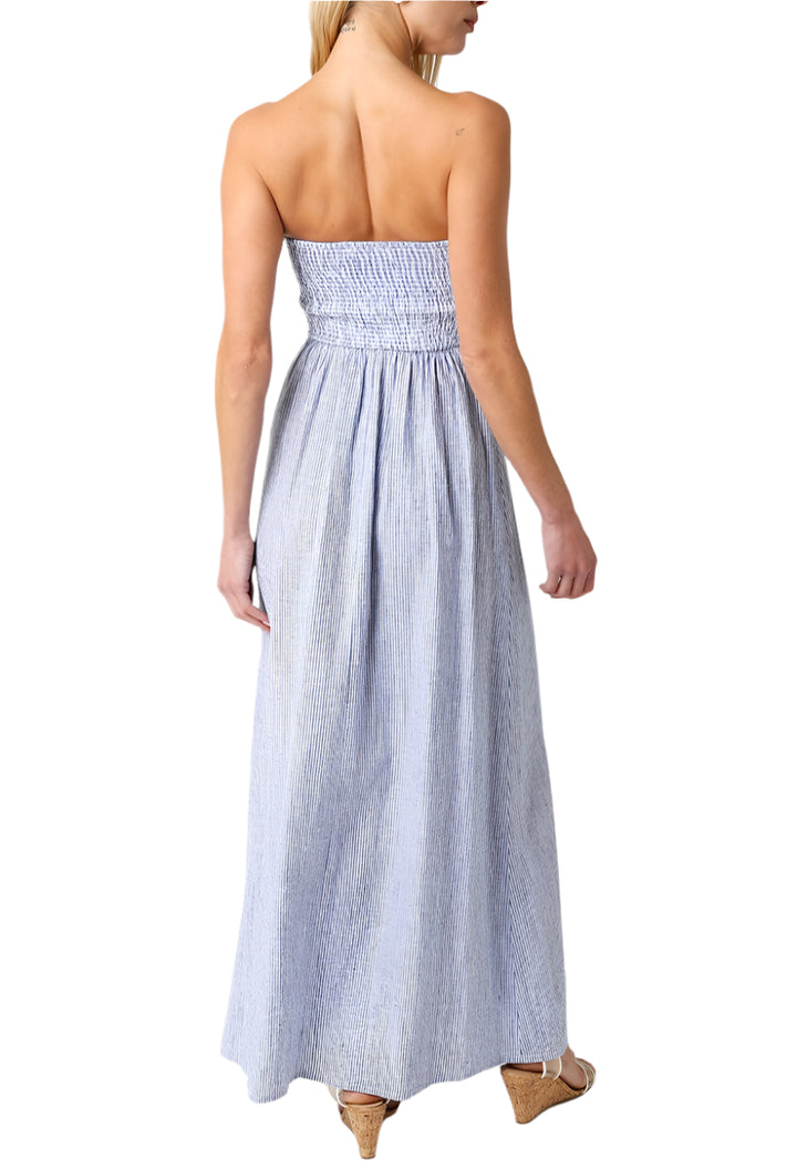 Milard Strapless Midi Dress