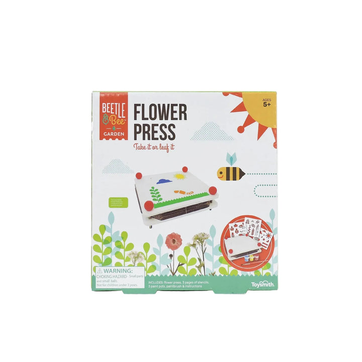 Beetle &amp; Bee Garden Paint a Flower Press