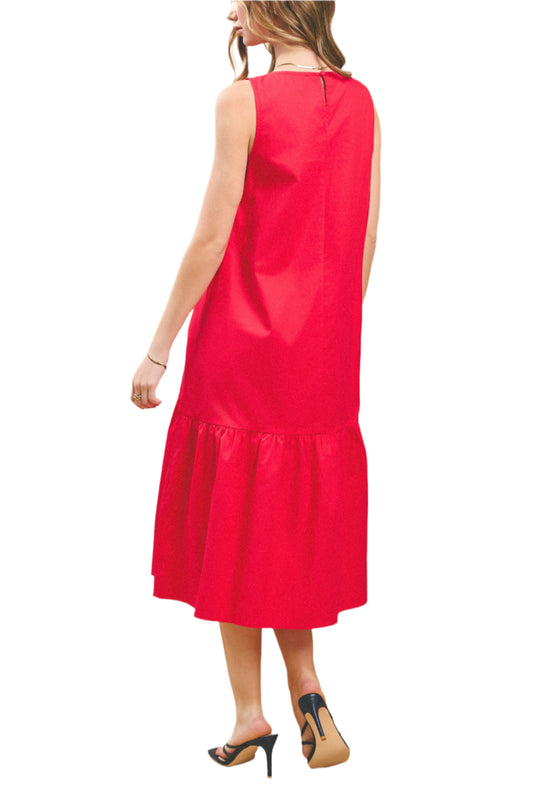Loretta Midi Shift Dress