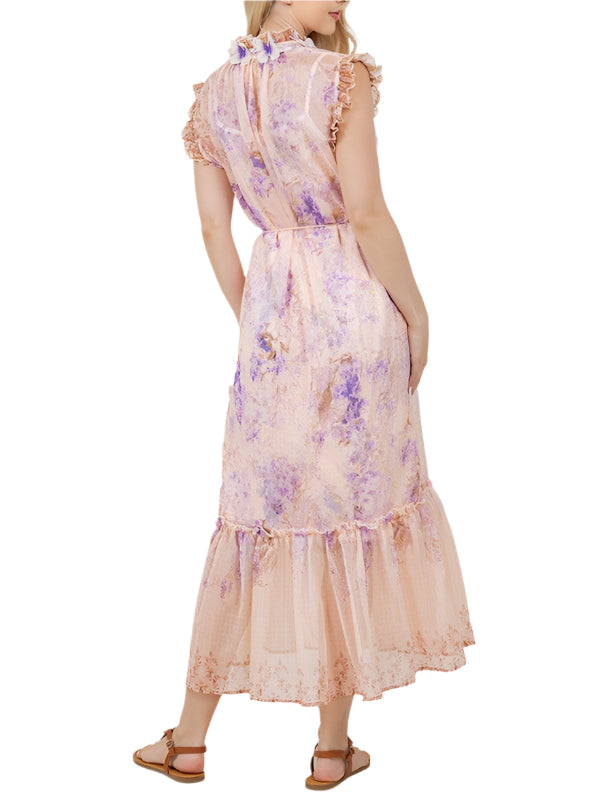 Ava Floral Midi Dress