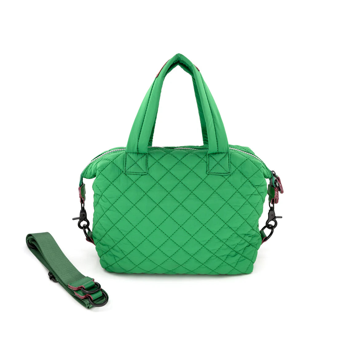 Medium Patent Leather Quilted Bag