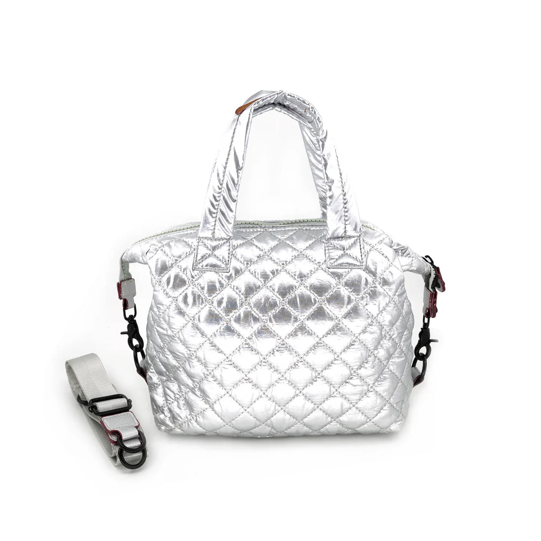 Medium Patent Leather Quilted Bag