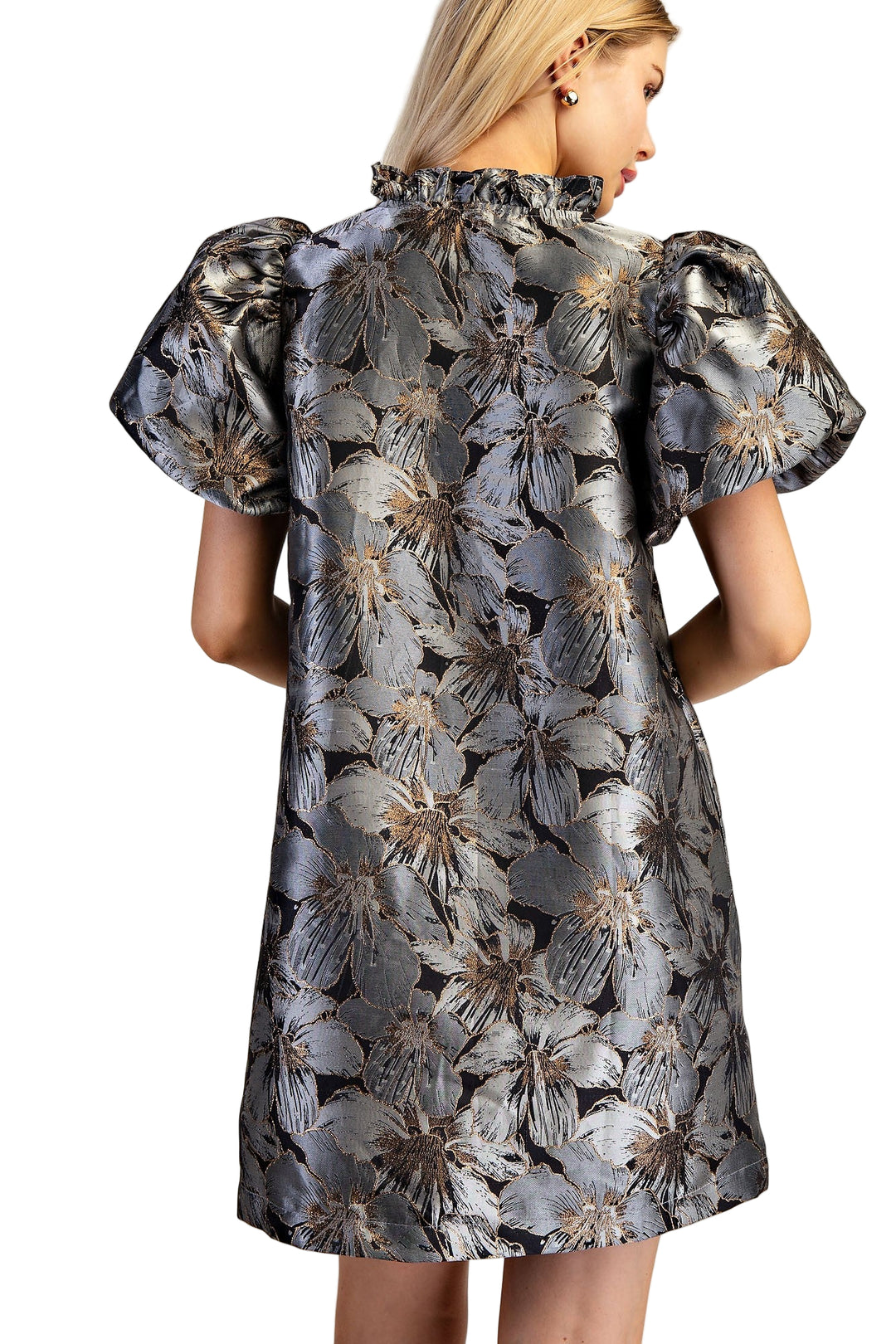 Gracyn Puff Sleeve Mini Dress