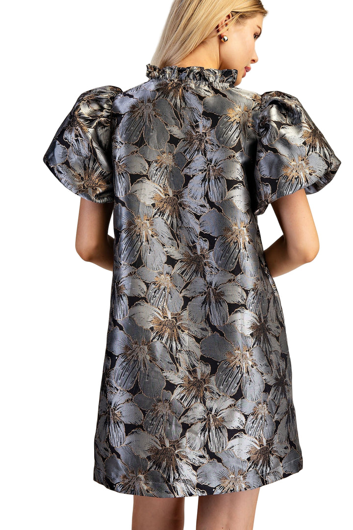 Gracyn Puff Sleeve Mini Dress