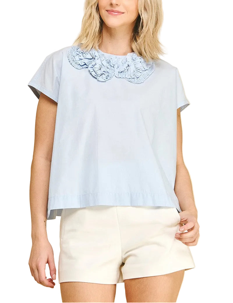Kyra Cap Sleeve Top