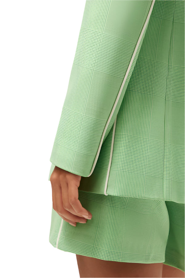 Alternates Blazer Set in Grass Court Green by Trina Turk