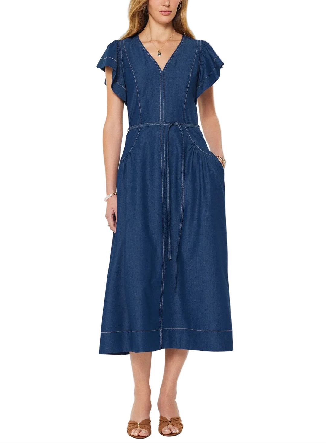 current air dress This Embroidered Midi Dress by Current Air is a stylish addition to any contemporary wardrobe Current Air Floral Printed Pleated