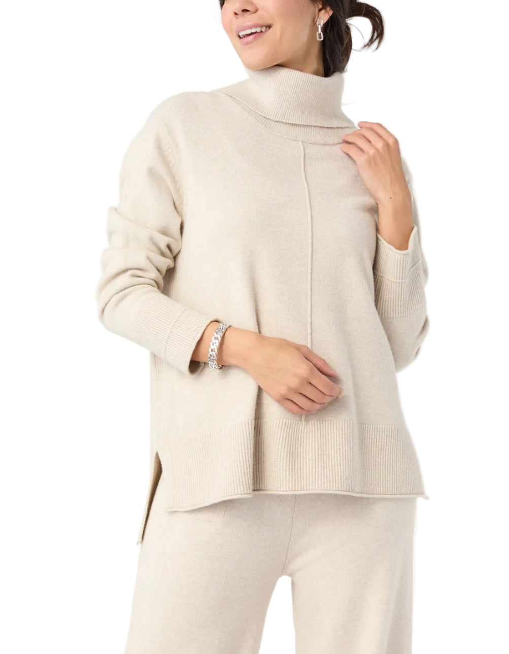 Heavenly-Luxe Cowl Neck Sweater