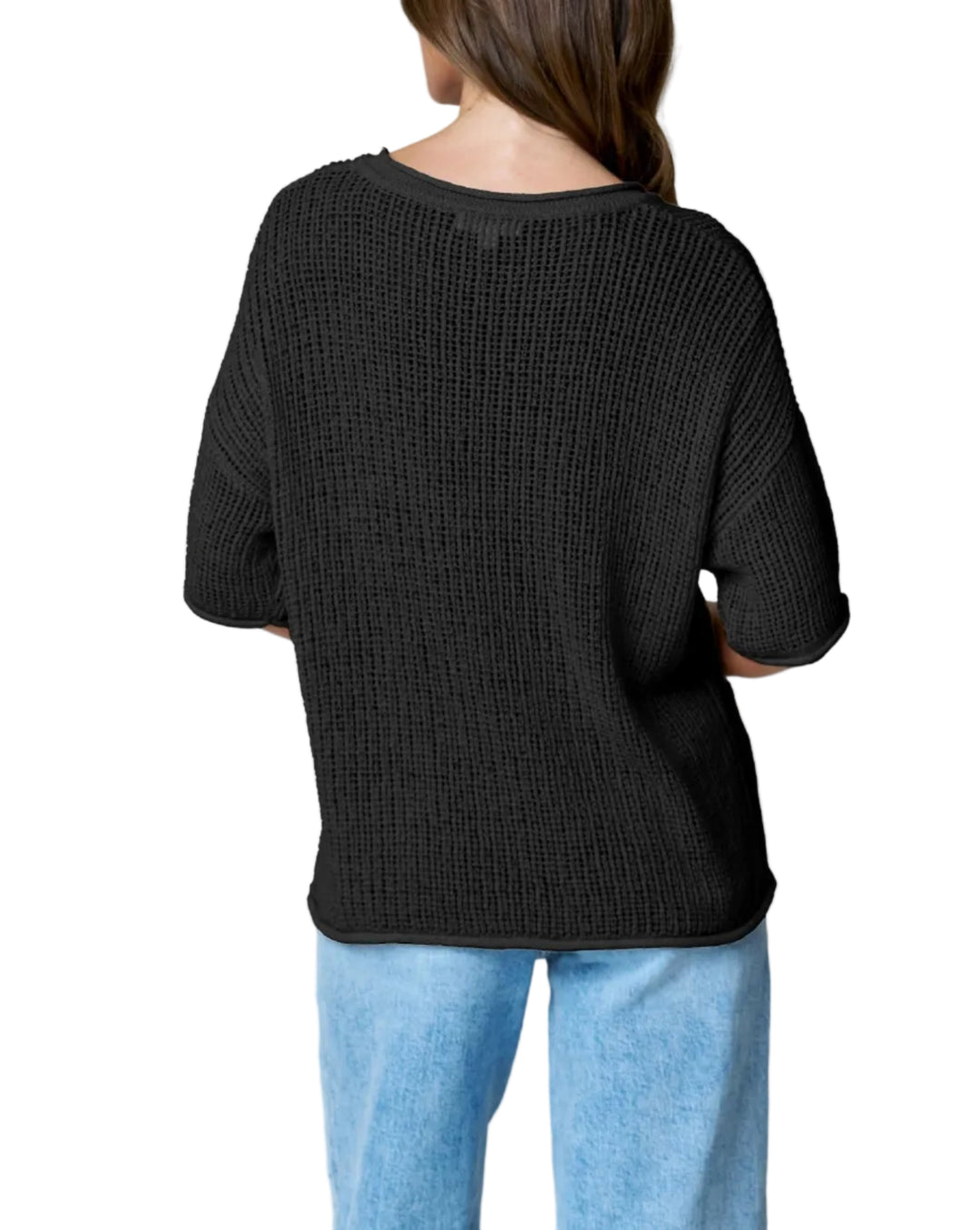 Crochet Knit Top