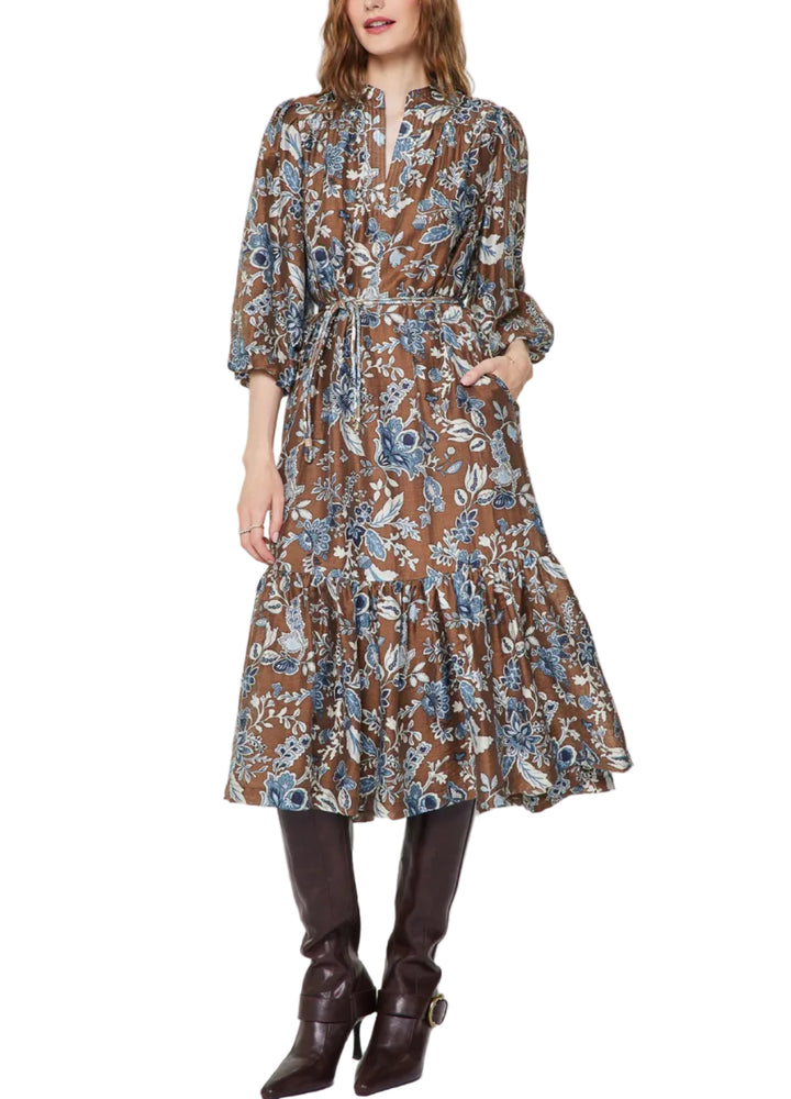 Kristen Floral Midi Dress