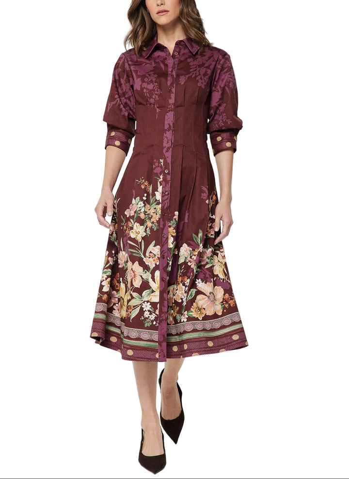 Effortlessly elegant, the Mica Floral Printed Midi Dress combines timeless style with everyday comfort. Featuring a vibrant floral print and flattering A-line silhouette, this midi dress transitions seamlessly from casual outings to special occasions. The knee-grazing length and flowing fabric create movement while maintaining a polished look. Perfect for spring and summer wardrobes, this versatile piece pairs beautifully with sandals, sneakers, or heels depending on your mood.