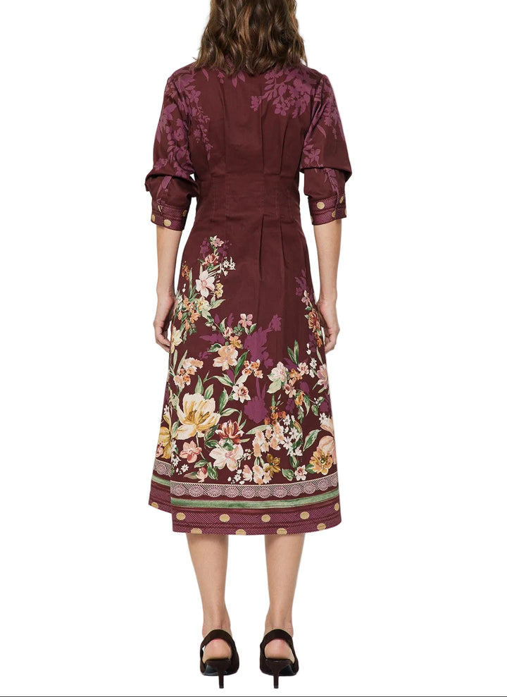 Effortlessly elegant, the Mica Floral Printed Midi Dress combines timeless style with everyday comfort. Featuring a vibrant floral print and flattering A-line silhouette, this midi dress transitions seamlessly from casual outings to special occasions. The knee-grazing length and flowing fabric create movement while maintaining a polished look. Perfect for spring and summer wardrobes, this versatile piece pairs beautifully with sandals, sneakers, or heels depending on your mood.