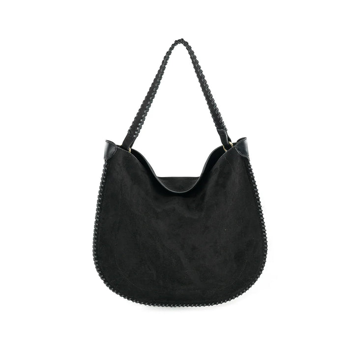 Cary Soft Suede Hobo Bag