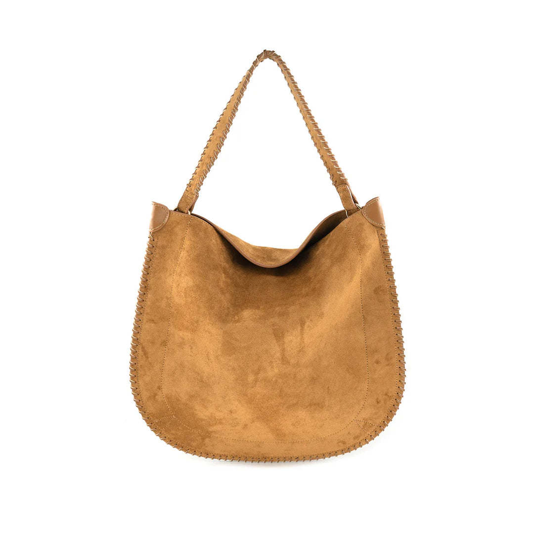 Cary Soft Suede Hobo Bag