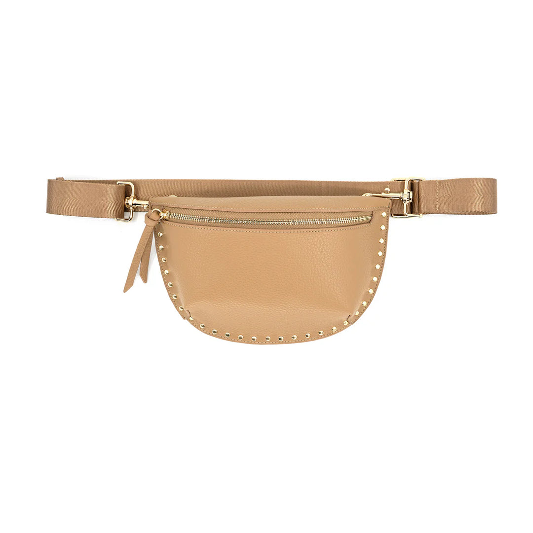 Fanny Pack with Studs - Pickering Boxwood