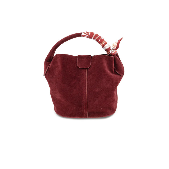 BC Small Suede Bucket Bag