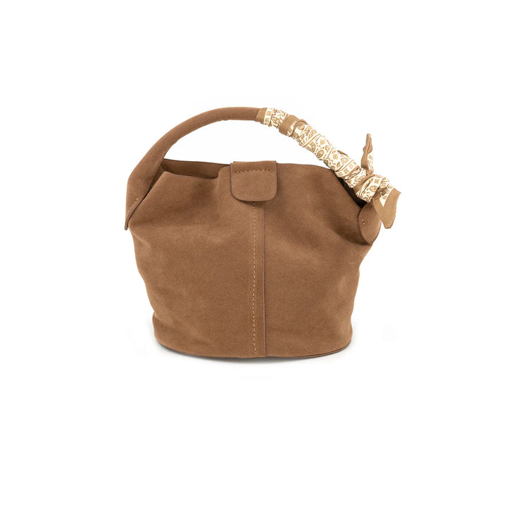 BC Small Suede Bucket Bag