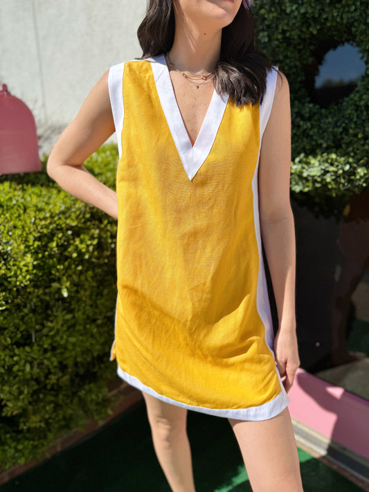 Emily Shift Dress in Sunshine by Emily McCarthy